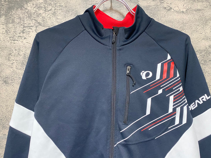 KJ190 パールイズミ PEARL iZUMi 長袖 サイクルジャケット 黒 L 裏起毛