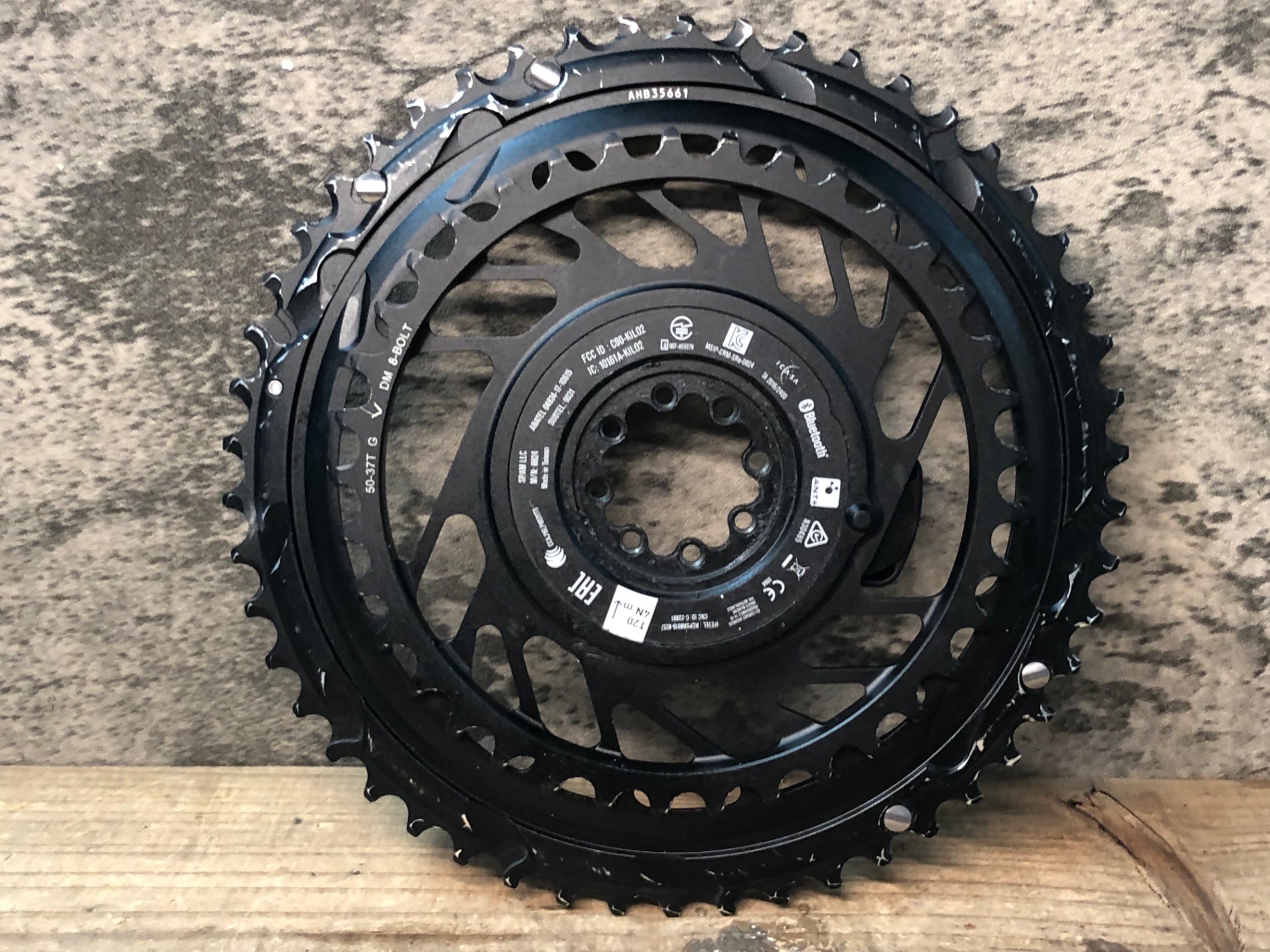 JP262 スラム SRAM RED E-TAP AXS 50/37T チェーンリング パワー