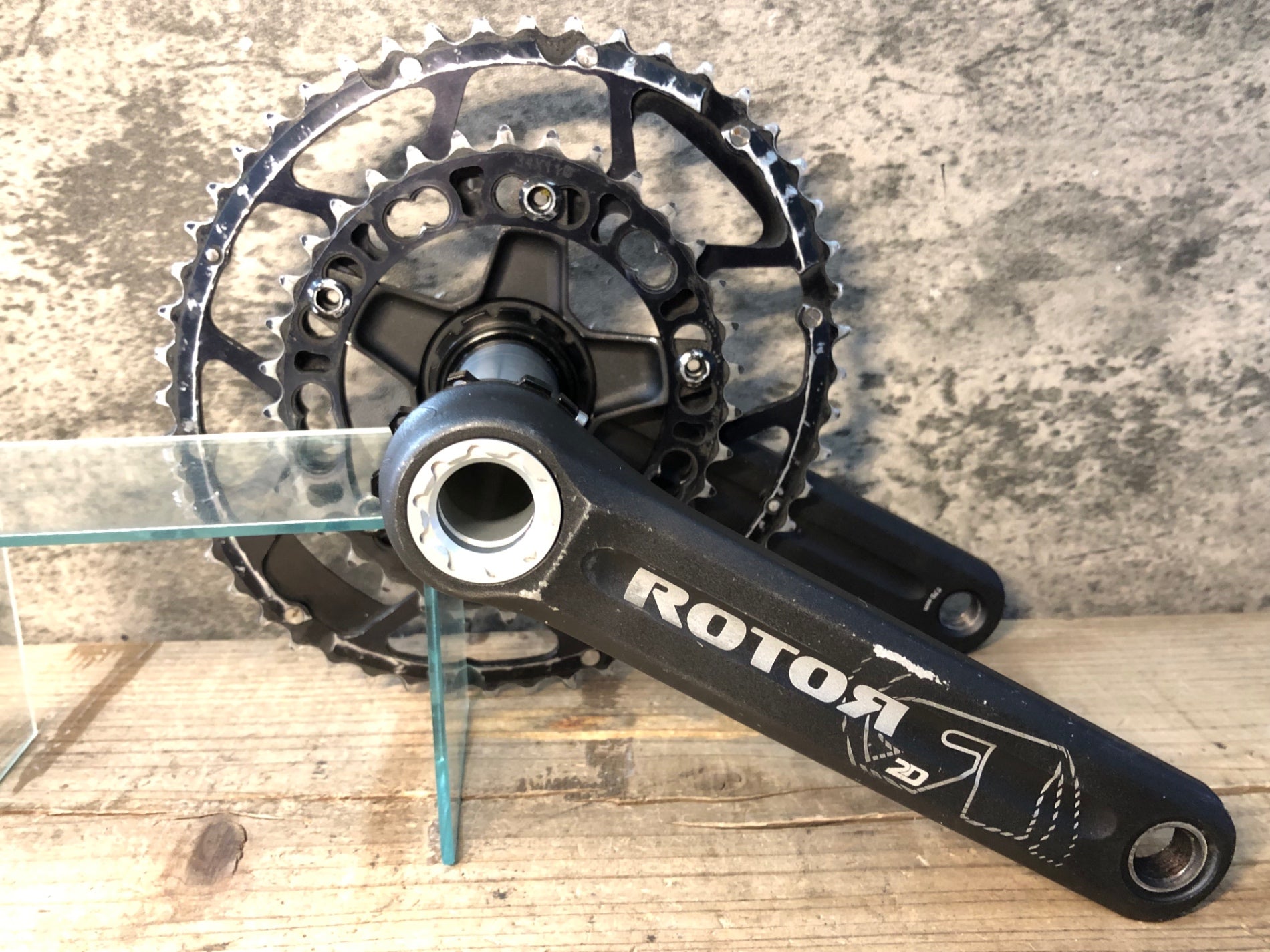 JN397 ローター ROTOR 2D クランクセット 50/34T 170mm 5アーム BCD110