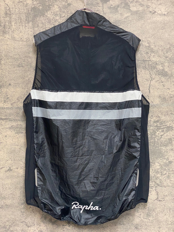 KG218 ラファ Rapha BREVET GILET ジレ サイクルベスト 黒 XL