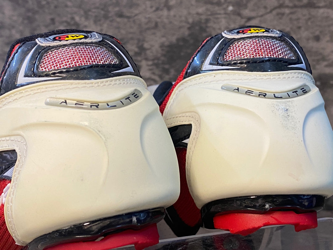 JR511 ノースウェーブ NORTHWAVE AERLITE 3 shoes ビンディングシューズ 黒赤白 EU39