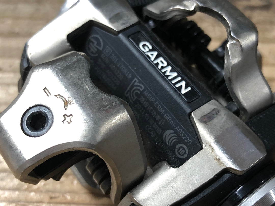KB173 ガーミン GARMIN ラリー RALLY XC200 両側計測パワーメーター ビンディングペダル SPD ※接続確認済