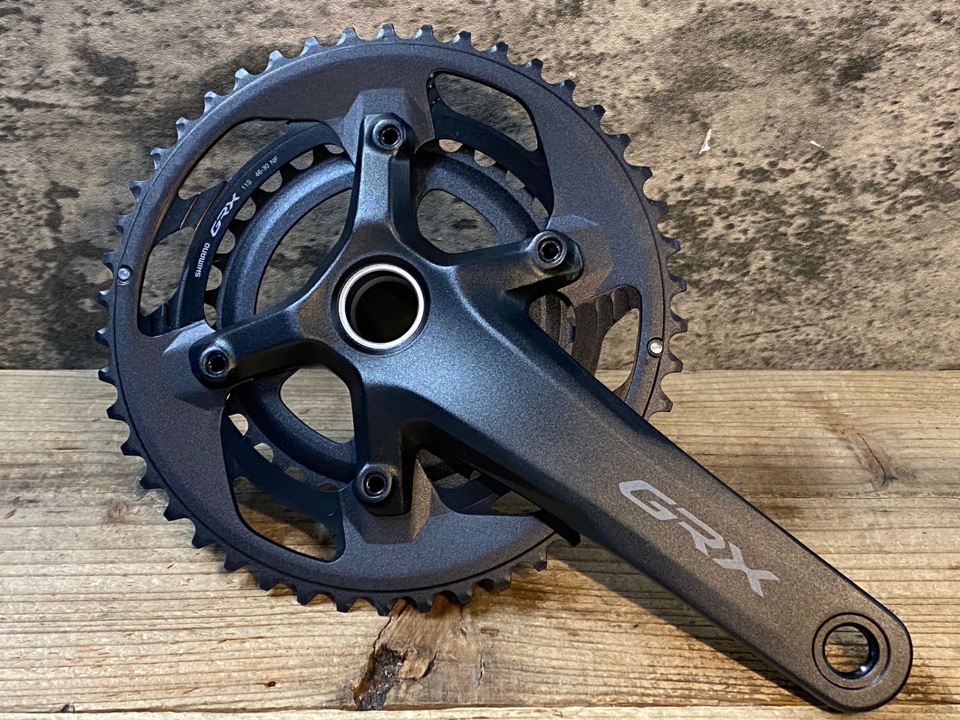 JR619 シマノ SHIMANO GRX FC-RX600 クランクセット 46/30T 170mm