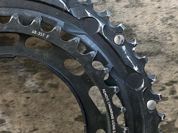 KK958 スラム SRAM フォース FORCE AXS THREAD MOUNT CHAINRING 2X E1 チェーンリング 50/37T