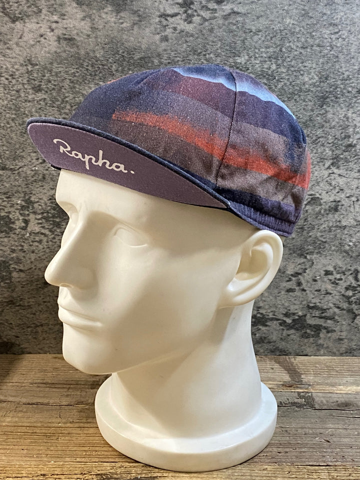 KH116 ラファ Rapha COTTON CAP サイクルキャップ グレー オレンジ ONESIZE