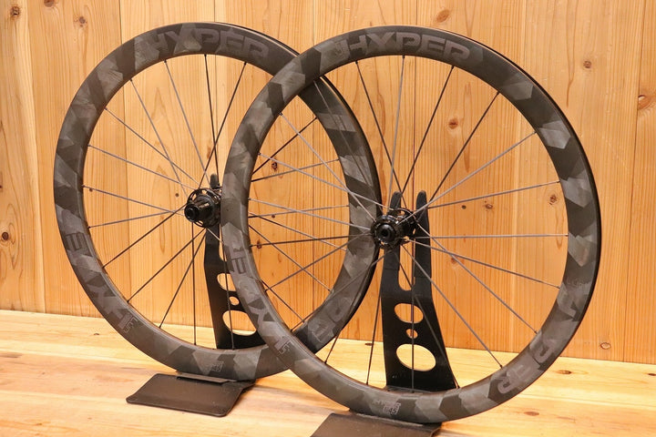 ウィンスペース WINSPACE ルン ハイパー LUN HYPER D45 カーボン チューブレスレディ ホイールセット シマノ 11S/12S 【芦屋店】