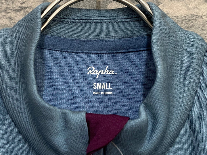 KM405 ラファ Rapha CLASSIC LONG SLEEVE JERSEY Ⅱ 長袖 サイクルジャージ 水色 S