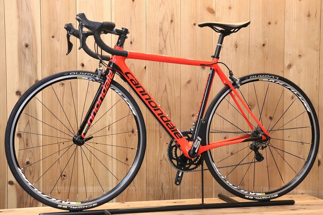 キャノンデール CANNONDALE スーパーシックス SUPERSIX EVO 2017年モデル 50サイズ シマノ アルテグラ 6800 MIX 11S カーボン ロードバイク 【芦屋店】