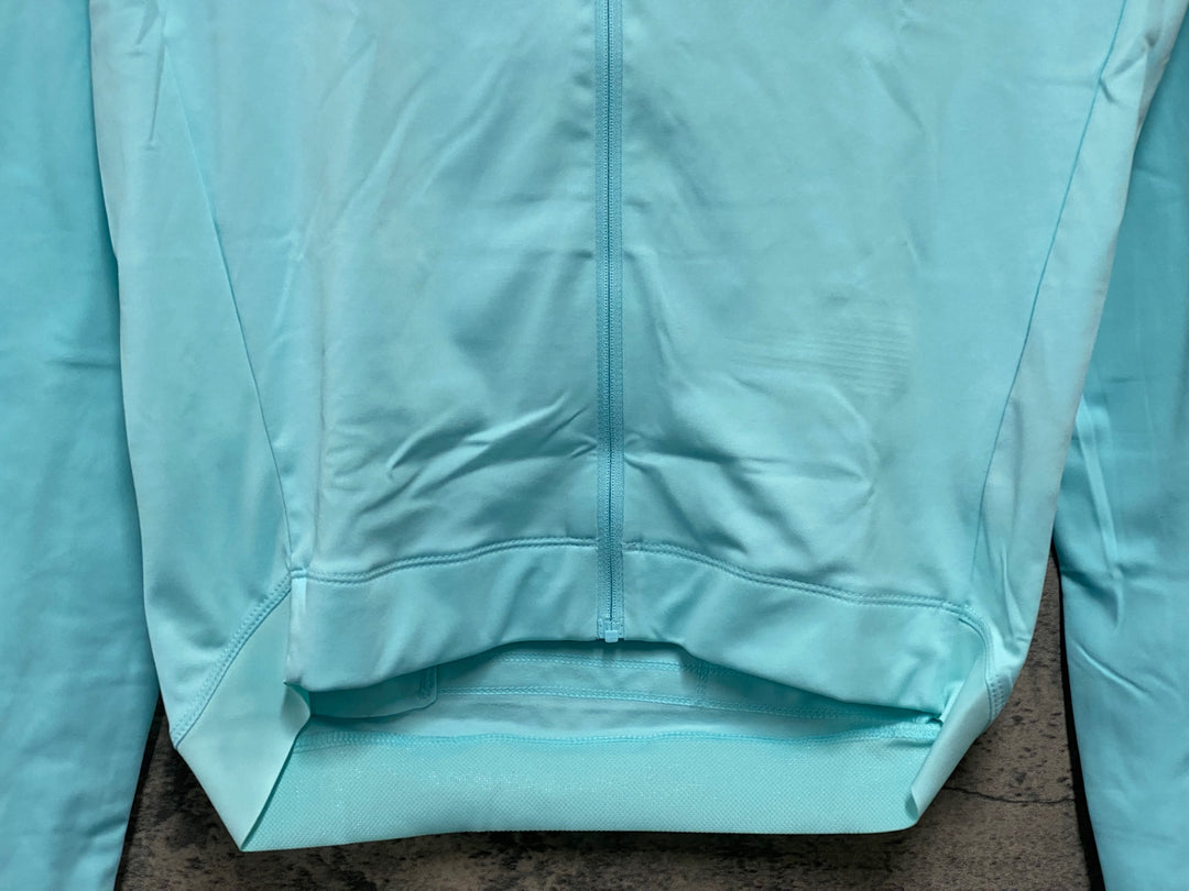 JT492 ラファ Rapha CORE LONG SLEEVE JERSEY 長袖 サイクルジャージ 水色 M