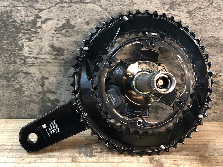 JN251 シマノ SHIMANO デュラエース DURA-ACE FC-R9200-PX パワーメーター クランクセット 50/34T 170mm 動作確認済