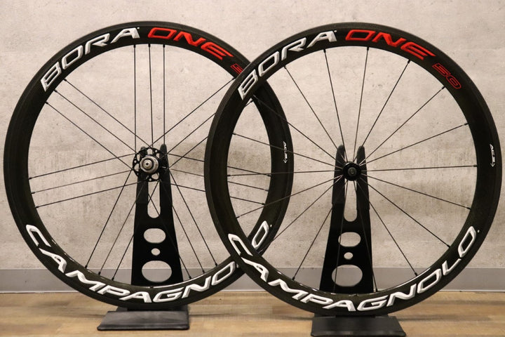 カンパニョーロ CAMPAGNOLO ボーラワン BORA ONE 50 AC3 カーボン クリンチャー シマノ 11S/12S ホイールセット ワイドリム 17C 【さいたま浦和店】