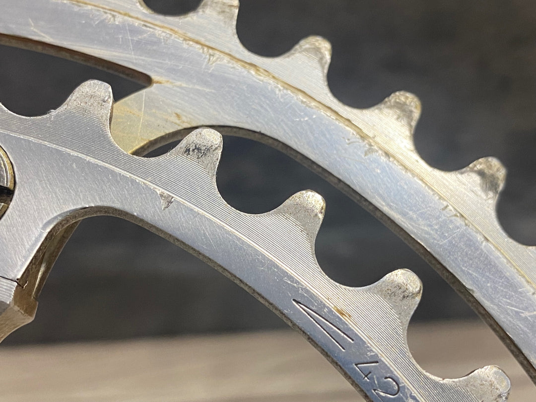 KC906 カンパニョーロ CAMPAGNOLO スーパーレコード クランクセット 52-42T 170mm