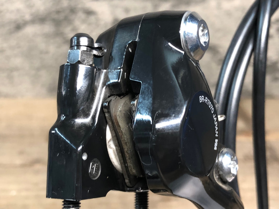 JH584 シマノ SHIMANO 105 BR-R7070 ディスクブレーキキャリパー 前後セット