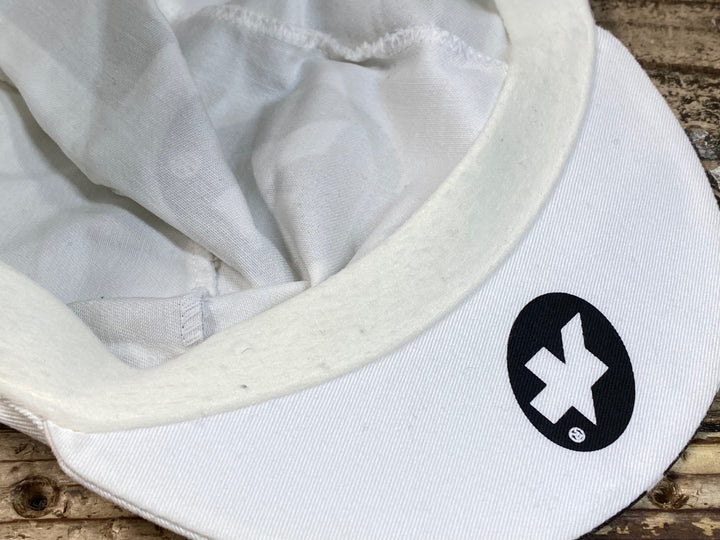 JV157 アソス ASSOS サイクルキャップ 白