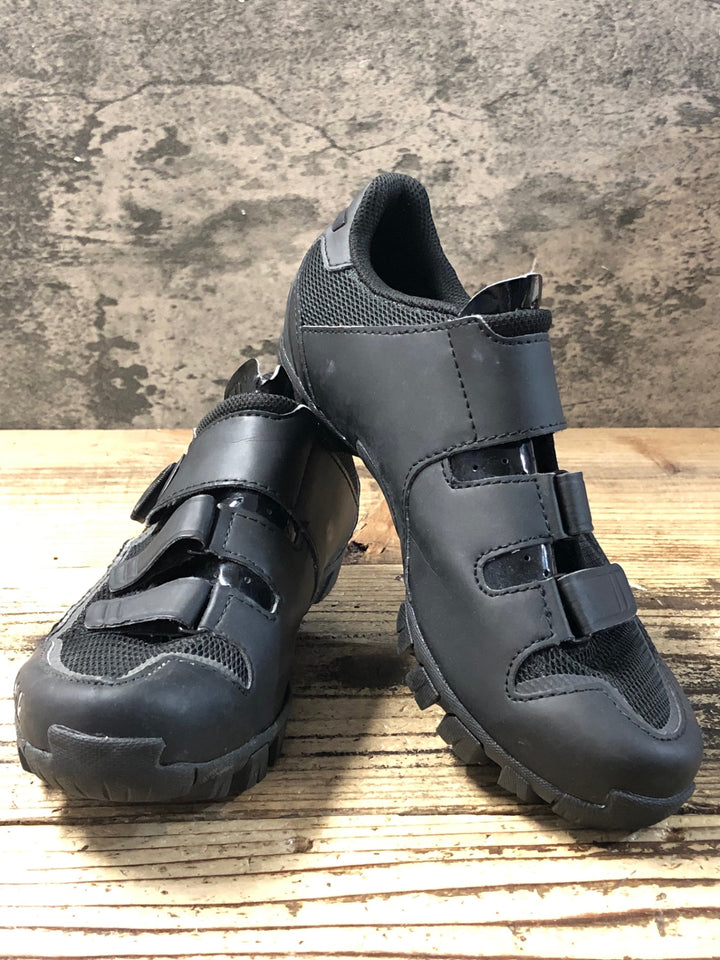 KG403 フィジーク FIZIK M6 MTB shoes ビンディングシューズ 黒 SPD EU38.5 ※ペン字あり