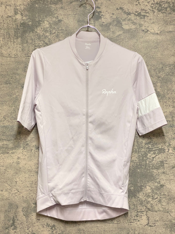 KM634 ラファ Rapha CORE JERSEY 半袖 サイクルジャージ 紫 S