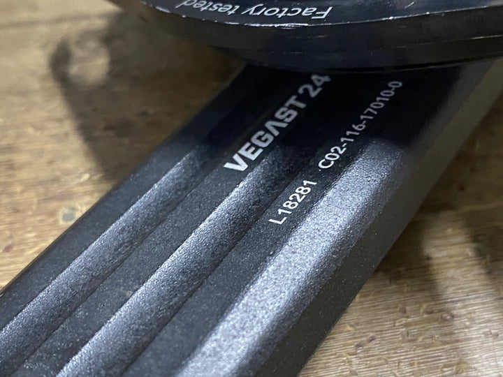 KP629 ローター ROTOR VEGAST 24 INSPIDER クランクアーム パワーメーター 165mm Φ24 動作確認済
