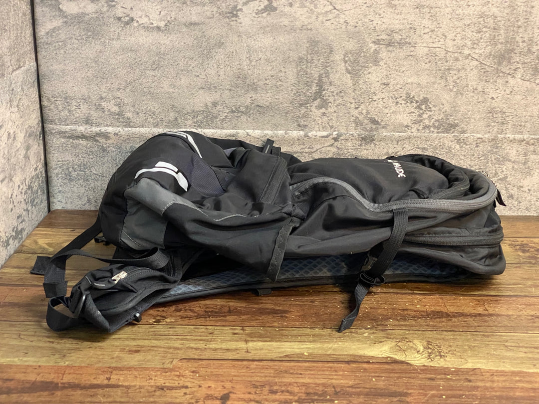 JJ963 ファウデ vaude splash 20+5 リュックサック バックパック 黒 ※チェストベルト片側欠品