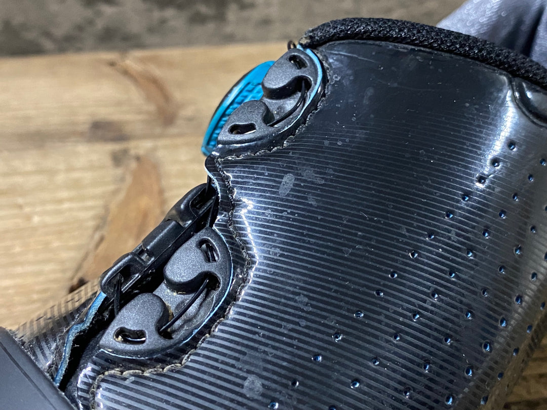 KJ935 シマノ SHIMANO SH-XC700E L WIDE ビンディングシューズ 黒 2穴 BOA EU42
