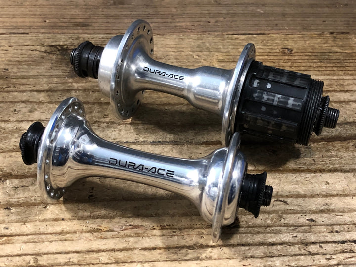 KP035 シマノ SHIMANO デュラエース DURA-ACE HB-7400 FH-7400 ハブ前後セット