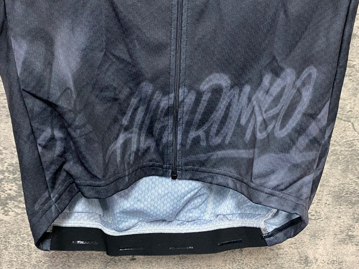 JW772 アソス assos Mille GT JERSEY C2 - BOOGIE X ALFA ROMEO 半袖 サイクルジャージ 赤黒 S