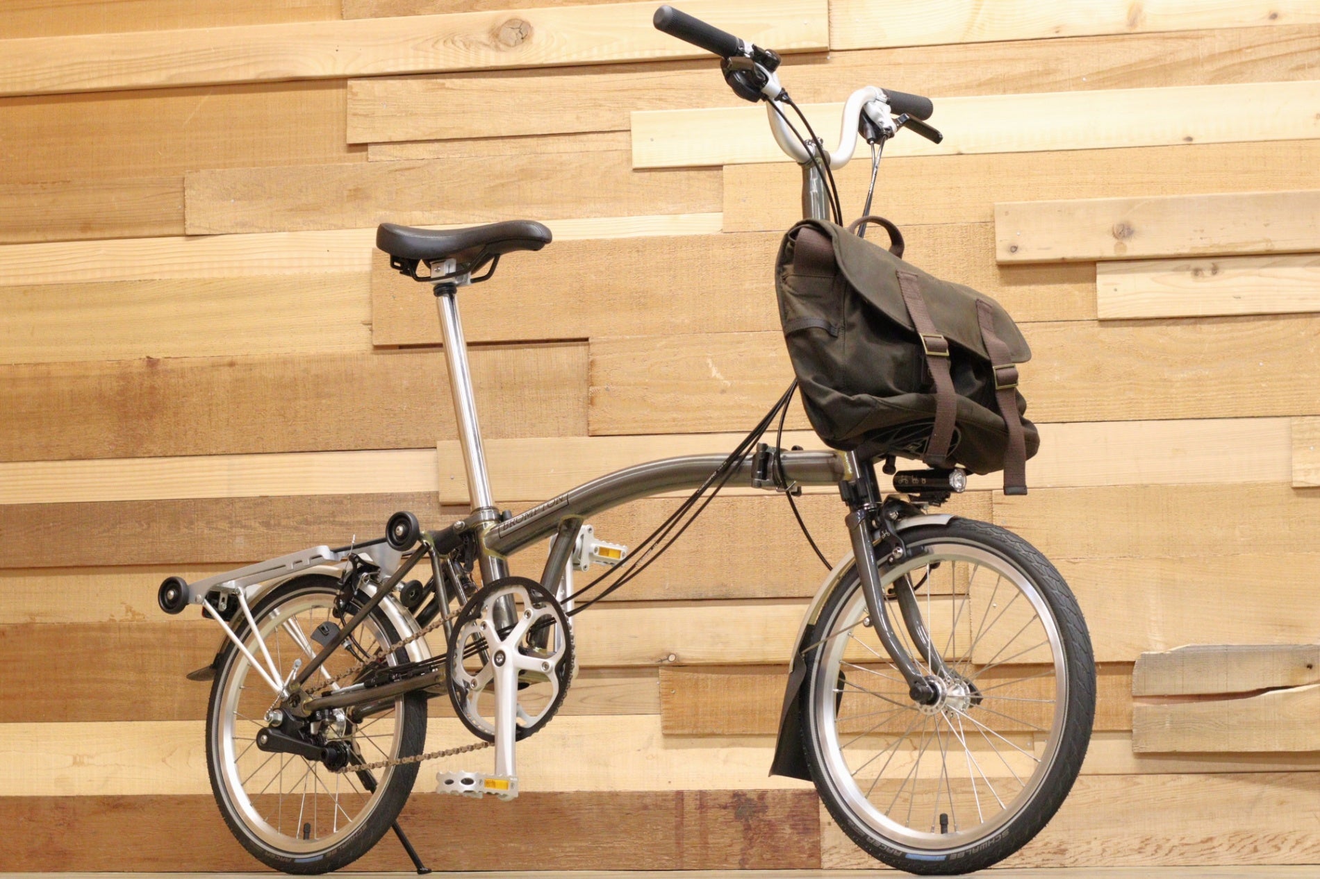 Brompton プロンプトン M6R REW ブロンプトン BROMPTON M6R RAW LACQUER 2020 2×3速 16インチ 折り畳み