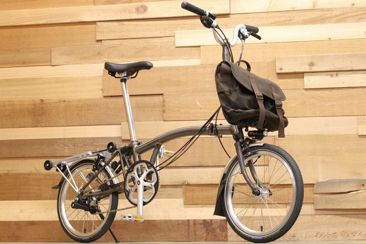 ブロンプトン BROMPTON M6R RAW LACQUER 2020 2×3速 16インチ 折り畳み ミニベロ フォールディングバイク 【立川店】