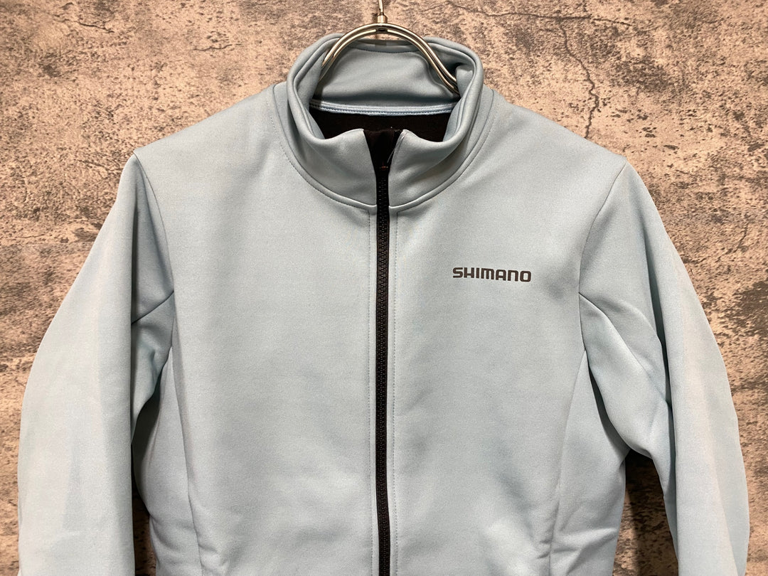 JY875 シマノ SHIMANO 長袖 サイクルジャケット ブルーグレー M