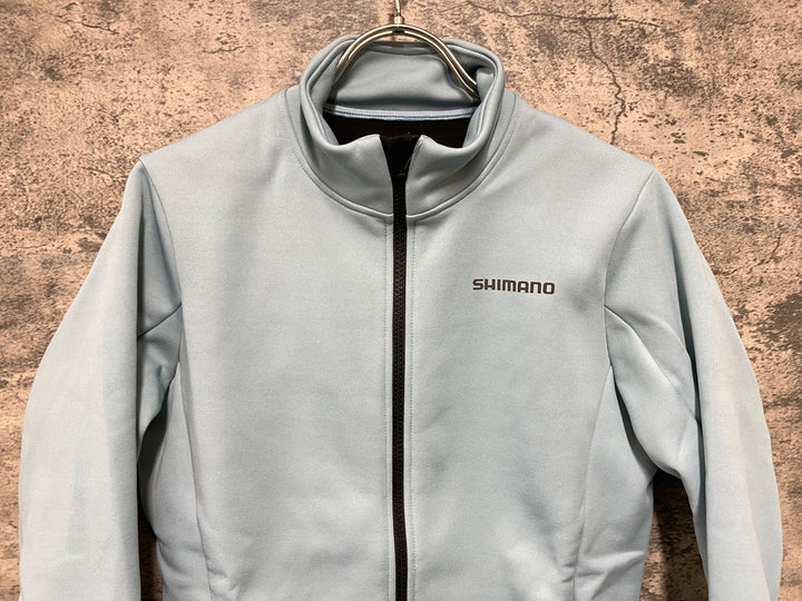 JY875 シマノ SHIMANO 長袖 サイクルジャケット ブルーグレー M