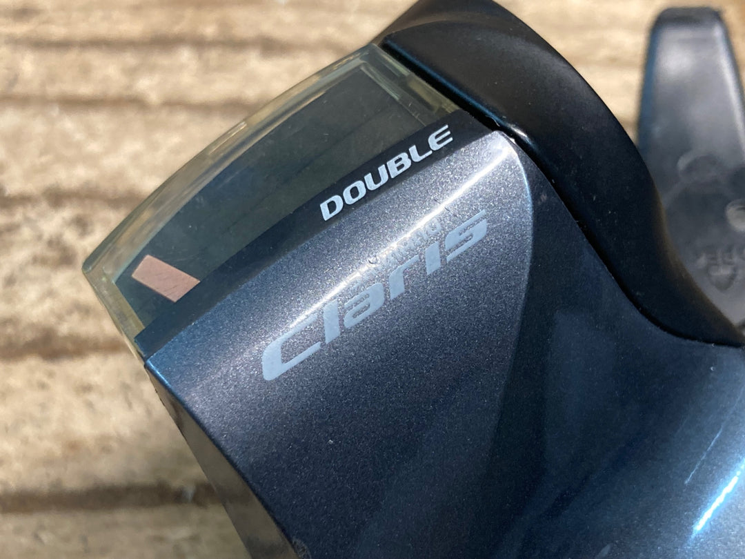 JI191 シマノ SHIMANO クラリス Claris SL-R2000 シフトレバー 2x8S Φ22.2