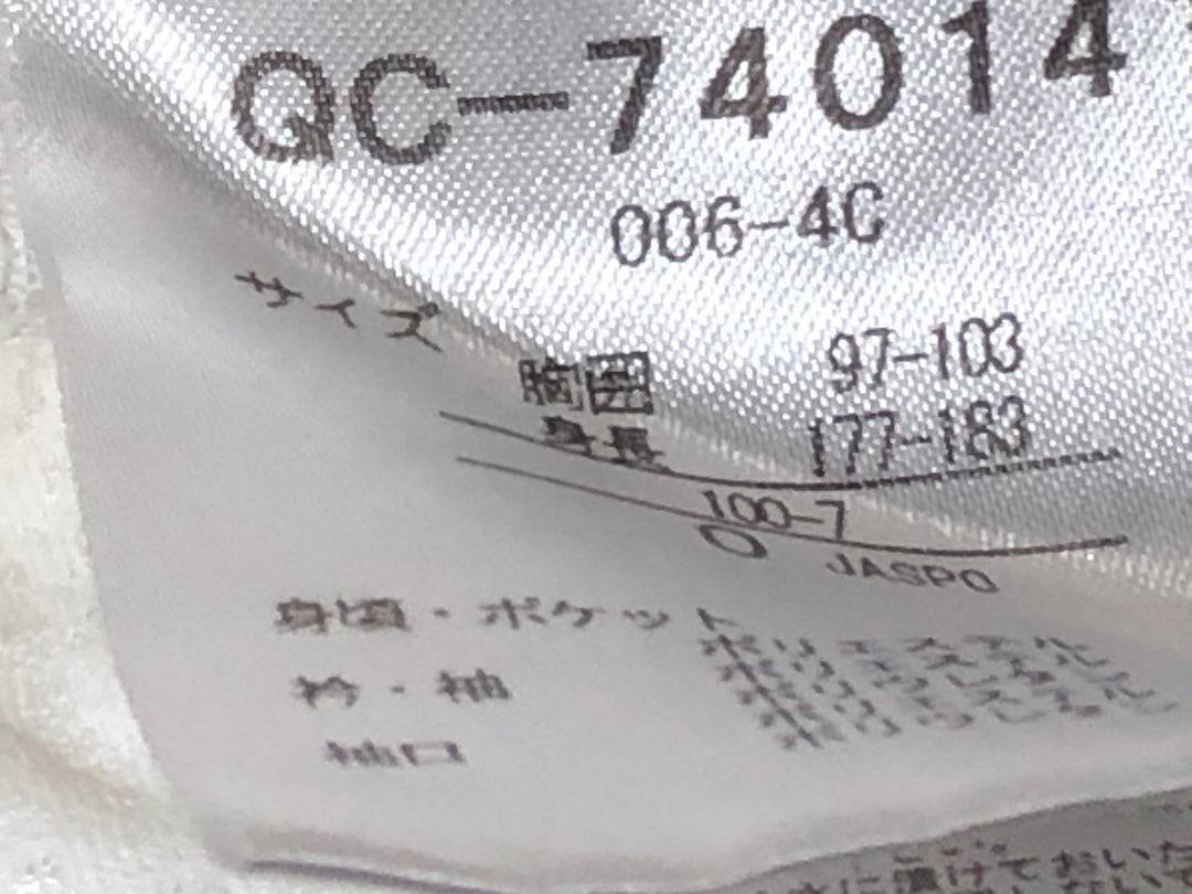 JX335 ルコックスポルティフ le coq sportif 半袖 サイクルジャージ 白 O