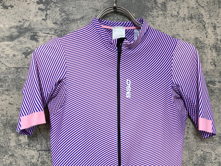 JY820 ブラックシープ BLACK SHEEP VORTEX PRO JERSEY 半袖 サイクルジャージ ネイビー ピンク XXS