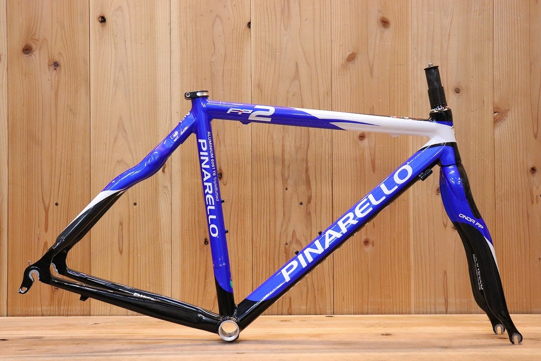 ピナレロ PINARELLO FP2 2009年モデル 460S アルミ カーボンバック ロードバイク フレームセット 【芦屋店】