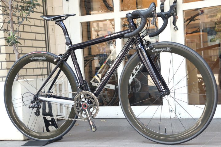 デローザ DE ROSA セッサンタ アルミノ SESSANTA ALUMINIO 2014限定モデル カンパニョーロ スーパーレコード組 11S アルミ ロードバイク BORA ULTRA TWO 【横浜店】