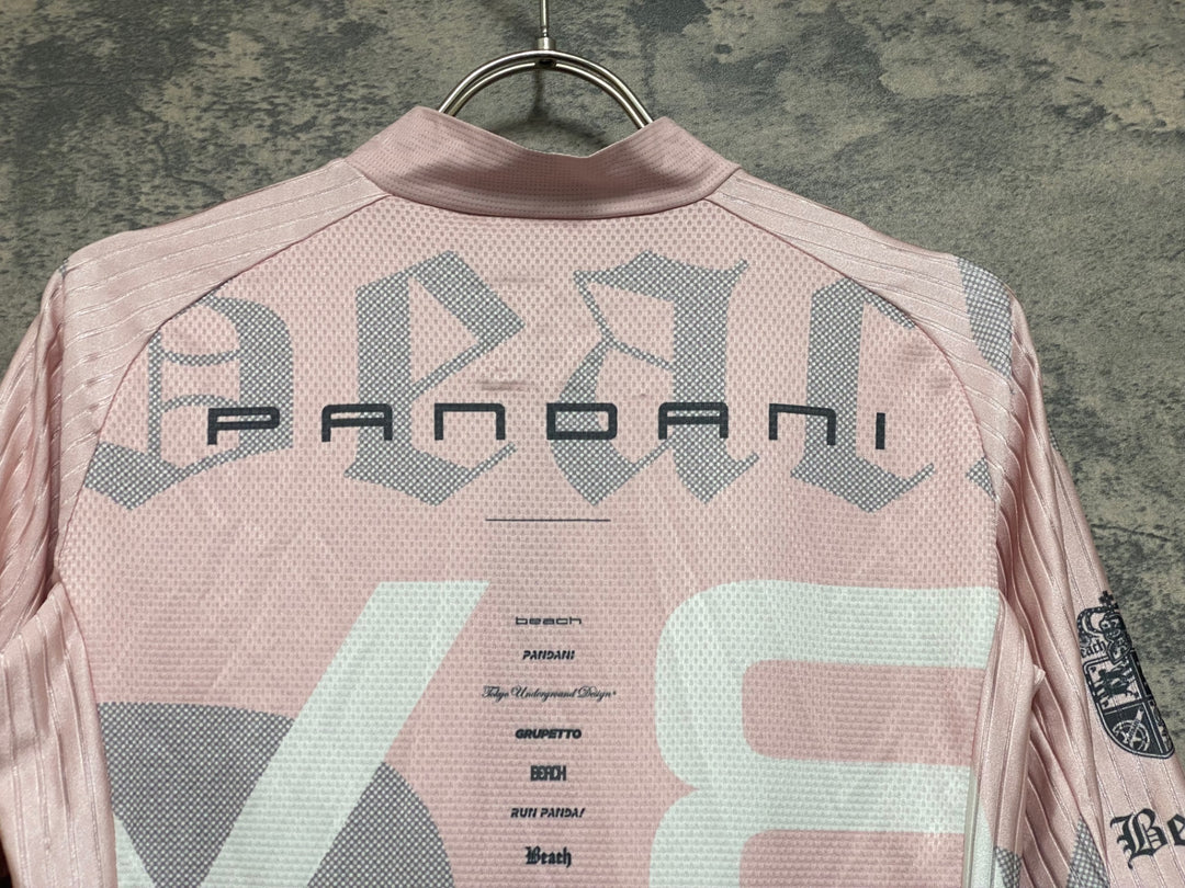 JR208 パンダーニ pandani 半袖 サイクルジャージ ピンク S エアロジャージ