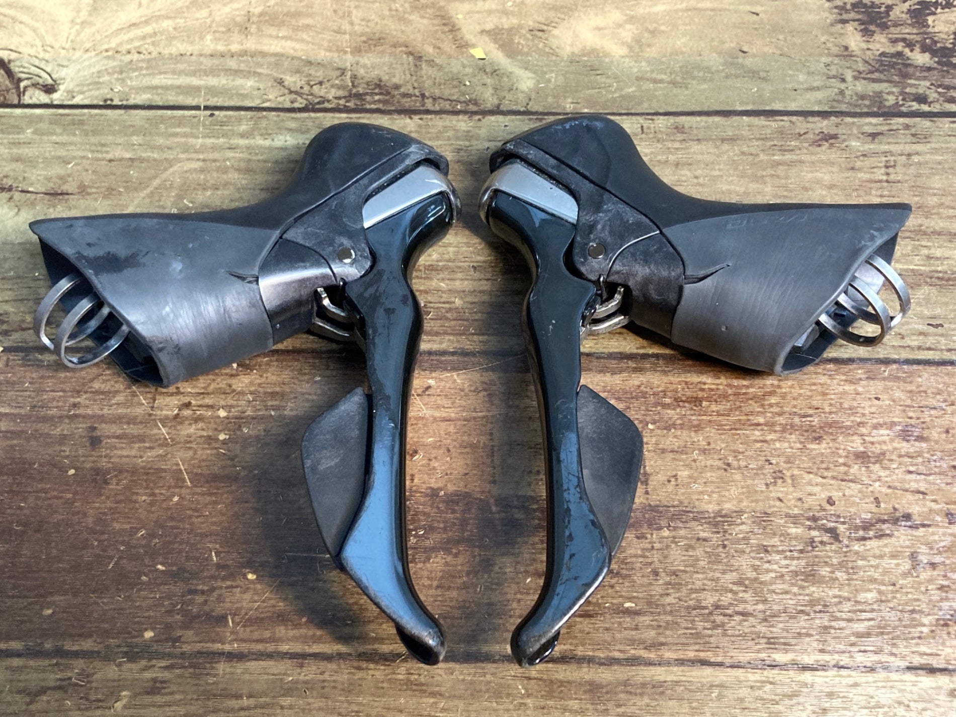 JW208 シマノ SHIMANO デュラエース DURA-ACE ST-9000 STIレバー 2x11S