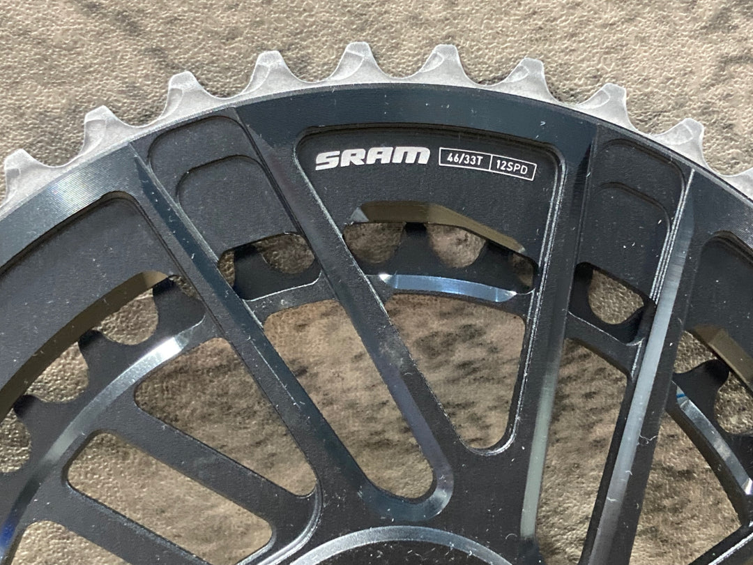 KL432 スラム SRAM フォース FORCE チェーンリング 46-33T