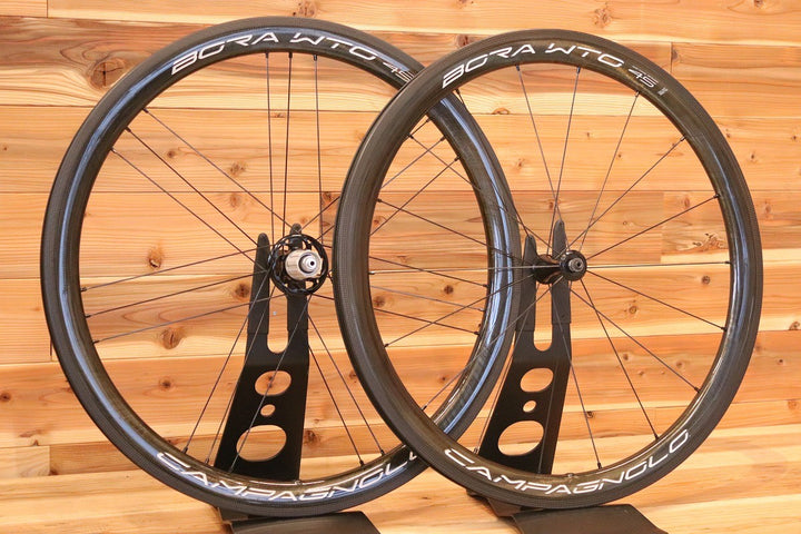 カンパニョーロ CAMPAGNOLO ボーラ BORA WTO 45 RIM AC3 シマノ 11S/12S 19C カーボン チューブレス ホイールセット 【広島店】