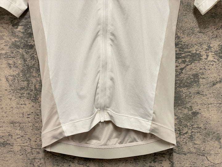 KM416 ラファ Rapha MENS PRO TEAM JERSEY 半袖 サイクルジャージ 白 ベージュ S