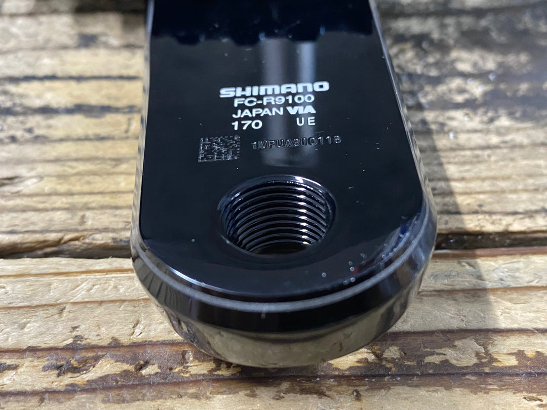 KG343 シマノ SHIMANO デュラエース DURA-ACE FC-R9100 クランクセット 52/36T 170mm 点検対象外