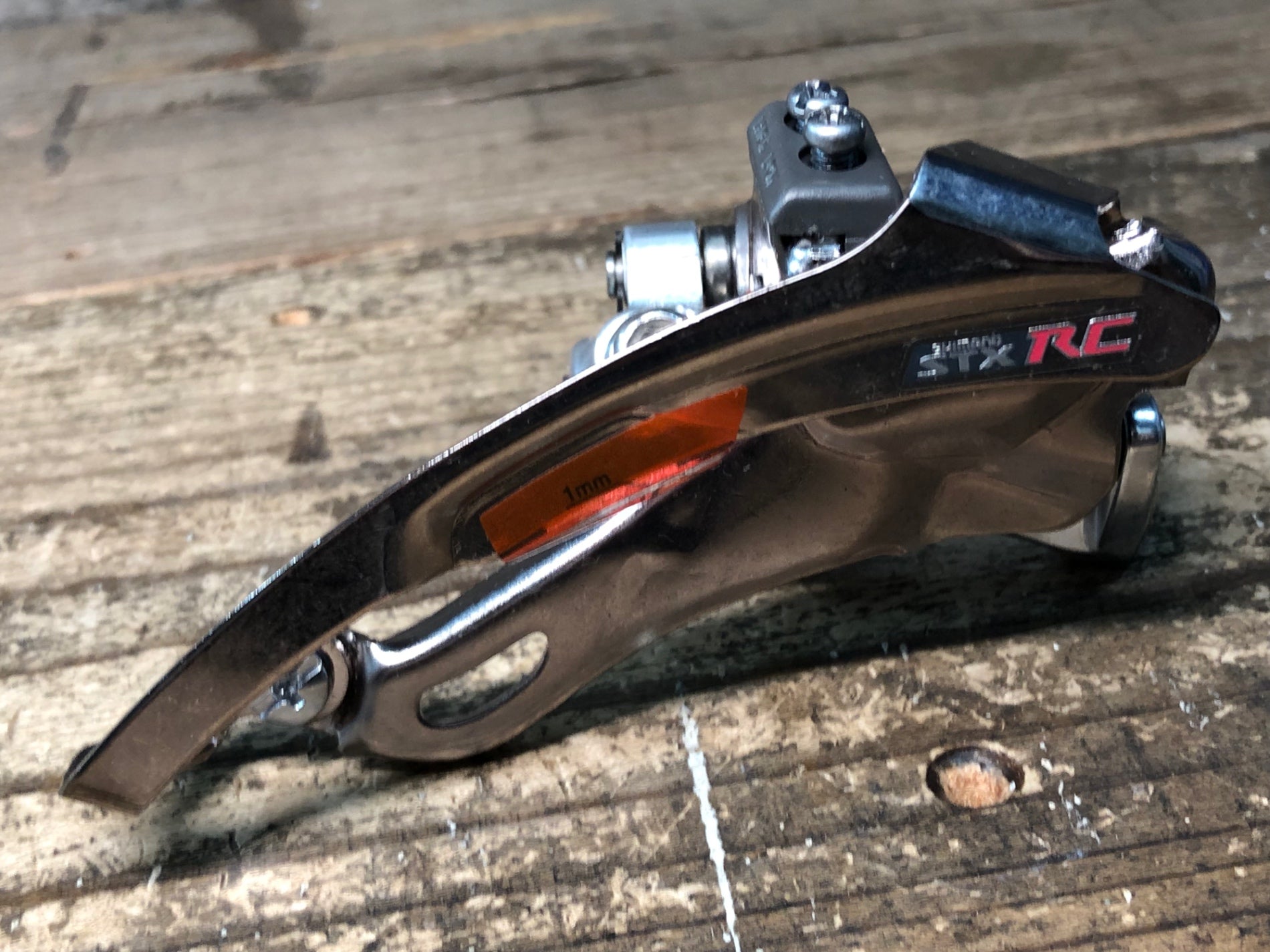Dérailleur Avant Shimano STX RC FD MC36 Vintage VTT – Pince 31,8 Mm – Aluminium Argenté