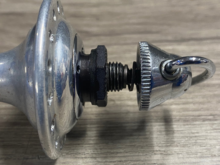 KI847 カンパニョーロ Campagnolo レコード RECORD ヴィンテージ フロントハブ 32H OLD100mm QR付