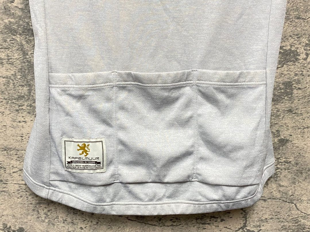 KJ966 カペルミュール KAPELMUUR 半袖 サイクルジャージ ピンクグレー 38 レディース