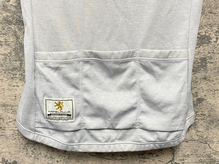 KJ966 カペルミュール KAPELMUUR 半袖 サイクルジャージ ピンクグレー 38 レディース