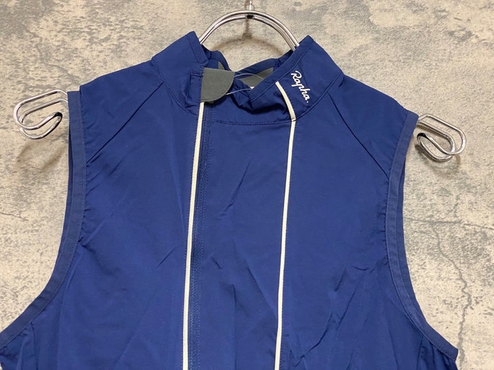 JQ501 ラファ Rapha CLASSIC GILET ジレ ベスト 紺 XS
