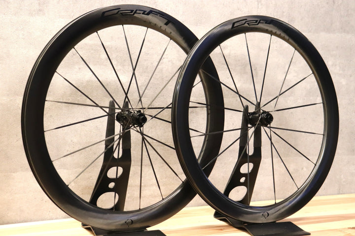 クラフトワークス CRAFT RACING WORKS CRW CS5060 カーボン チューブレスレディ ホイールセット シマノ12/11S 【さいたま浦和店】