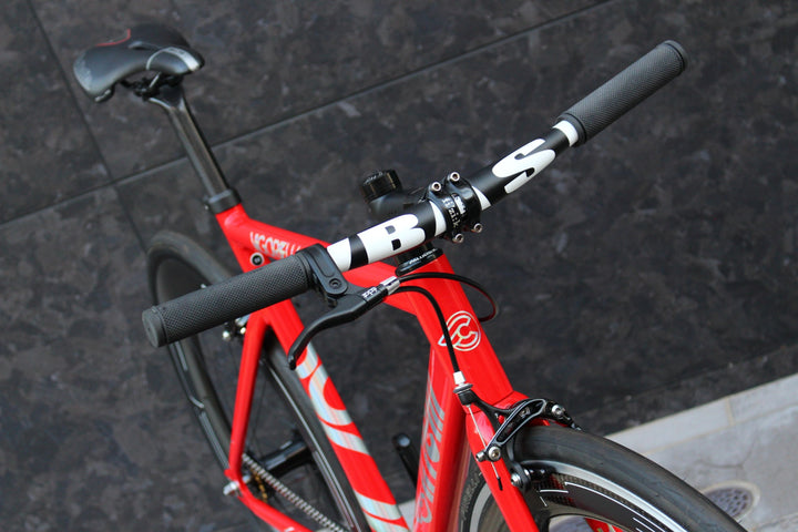 チネリ CINELLI ヴィゴレッリ VIGORELLI SHARK 2018 52サイズ アルミ ピストバイク 完成車 【福岡店】