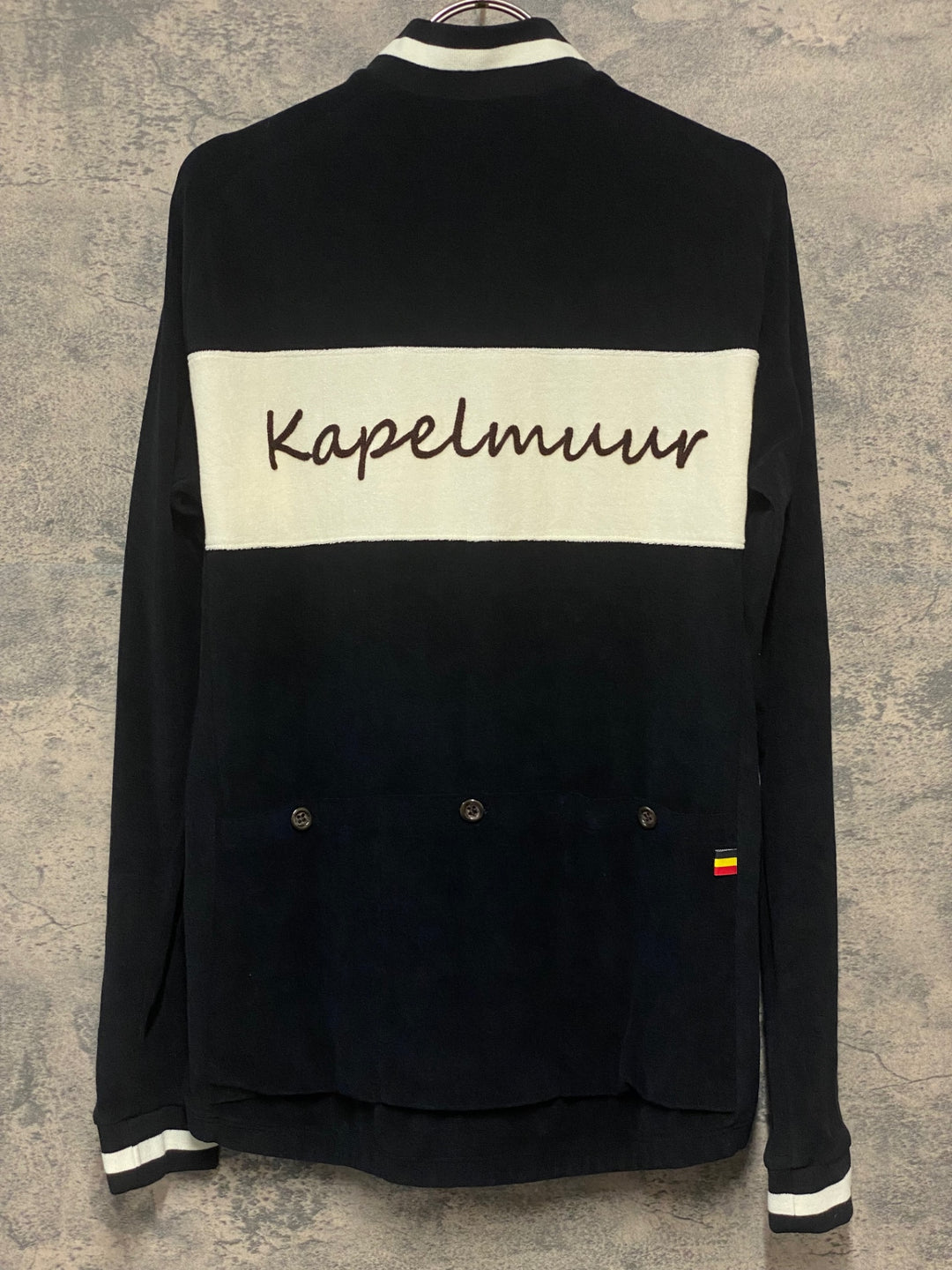 KL110 カペルミュール KAPELMUUR 長袖 サイクルジャージ 黒 L