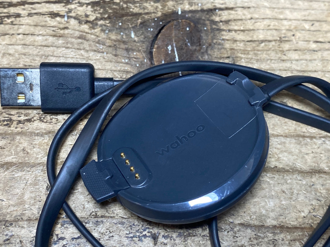 JU963 ワフー wahoo エレメント ELEMENT RIVAL スマートウォッチ 黒 充電器付属 動作確認済