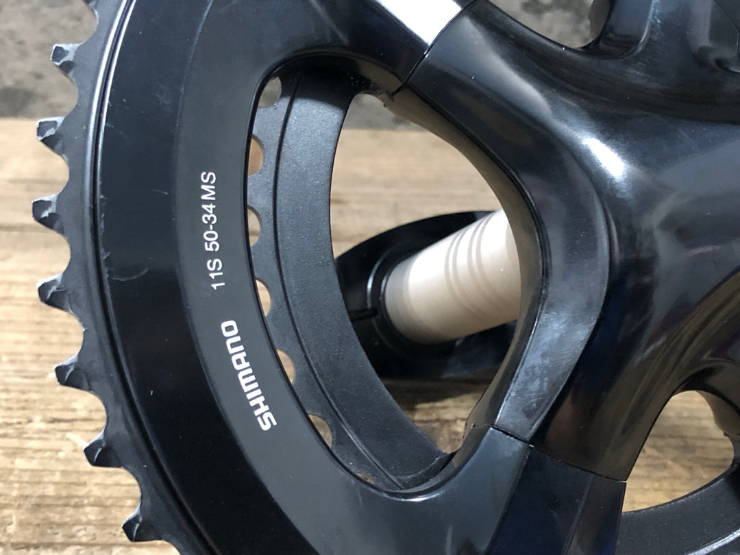 KM952 シマノ SHIMANO FC-RS510 クランクセット 170mm 50/34T ※クランクボルト欠品
